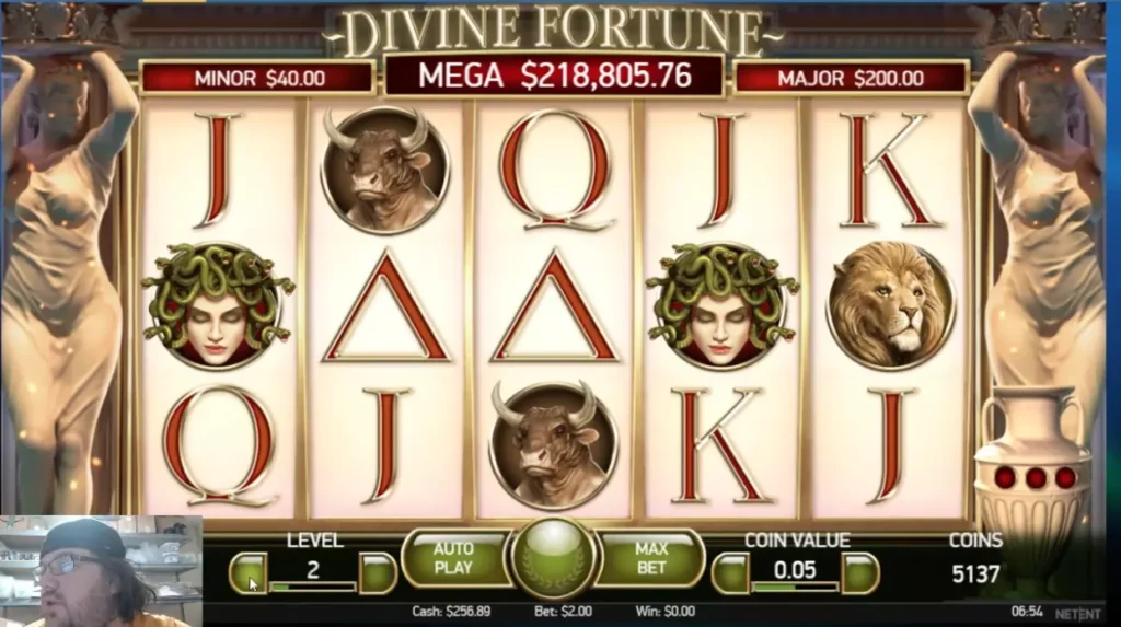 Divine Fortune Slot Gameplay