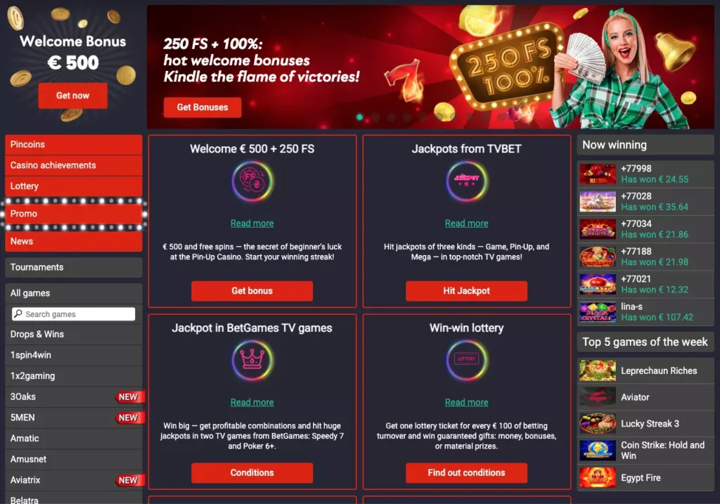 Bonuses and Free Spins
