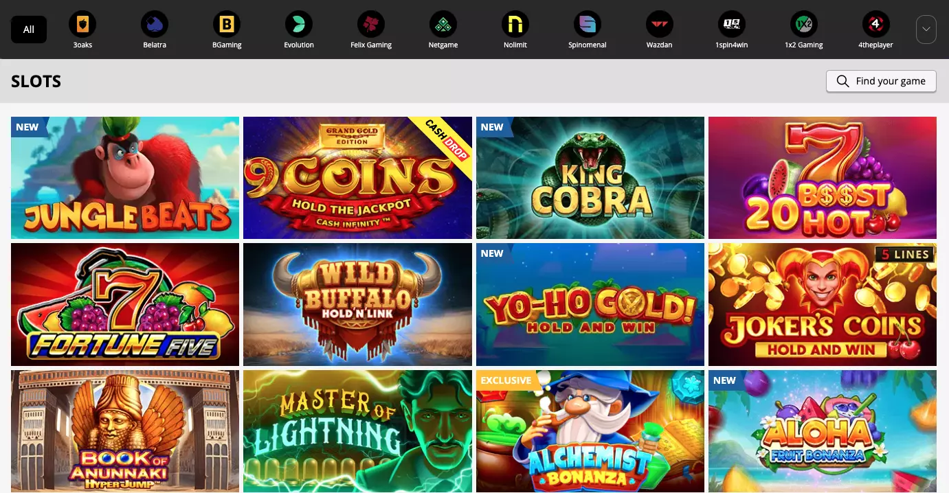 PlayAmo Casino Slots