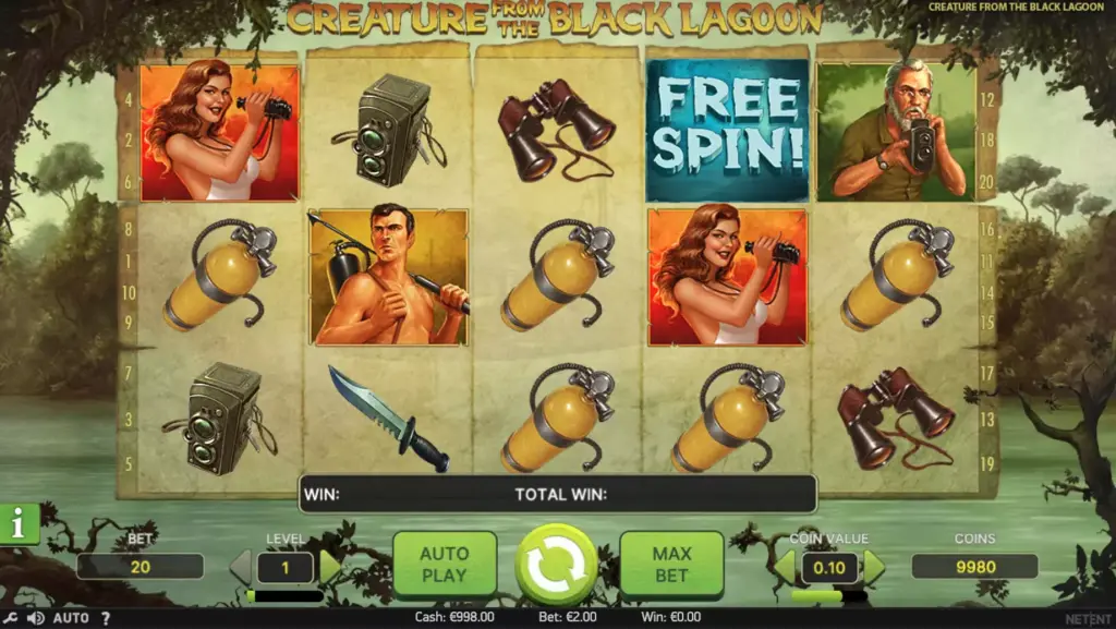 Creature from the Black Lagoon Slot Review