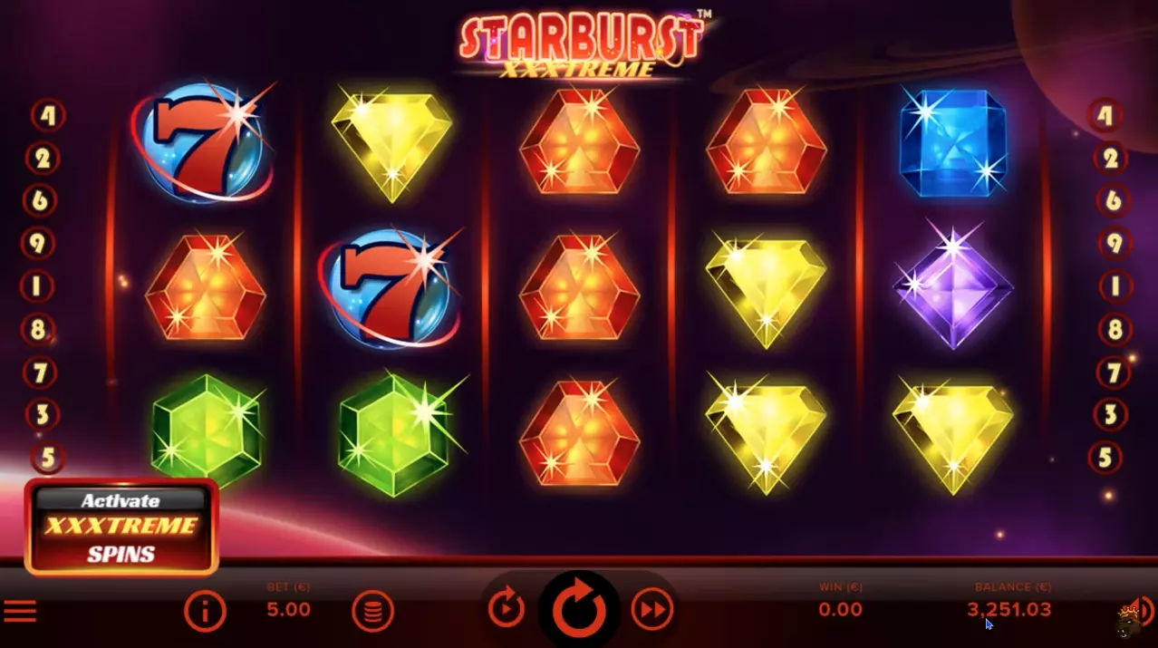 Starburst XXXtreme Slot Review