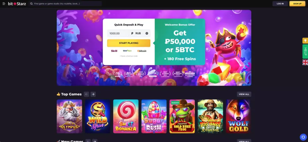 Bitstarz Instant Play Casino