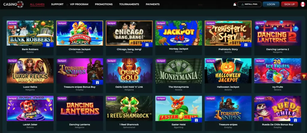 Popular Jackpot Games