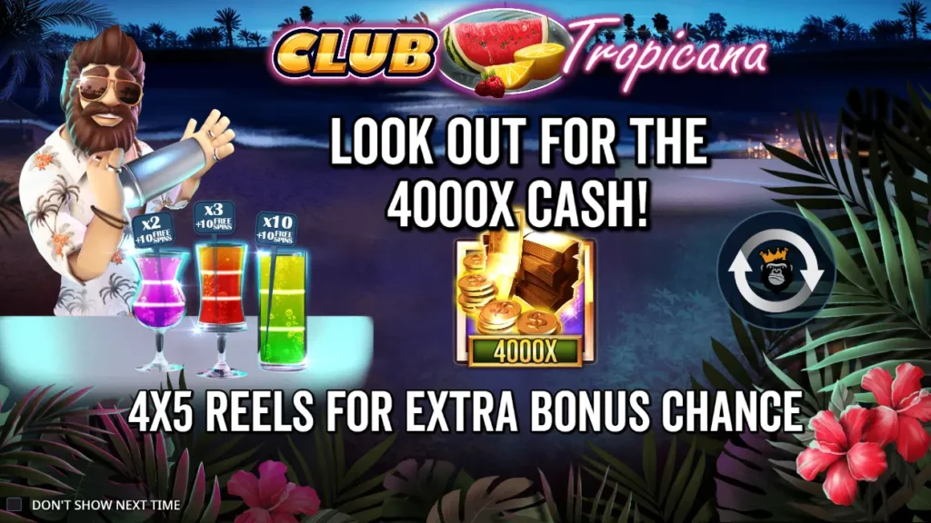 Club Tropicana Gameplay