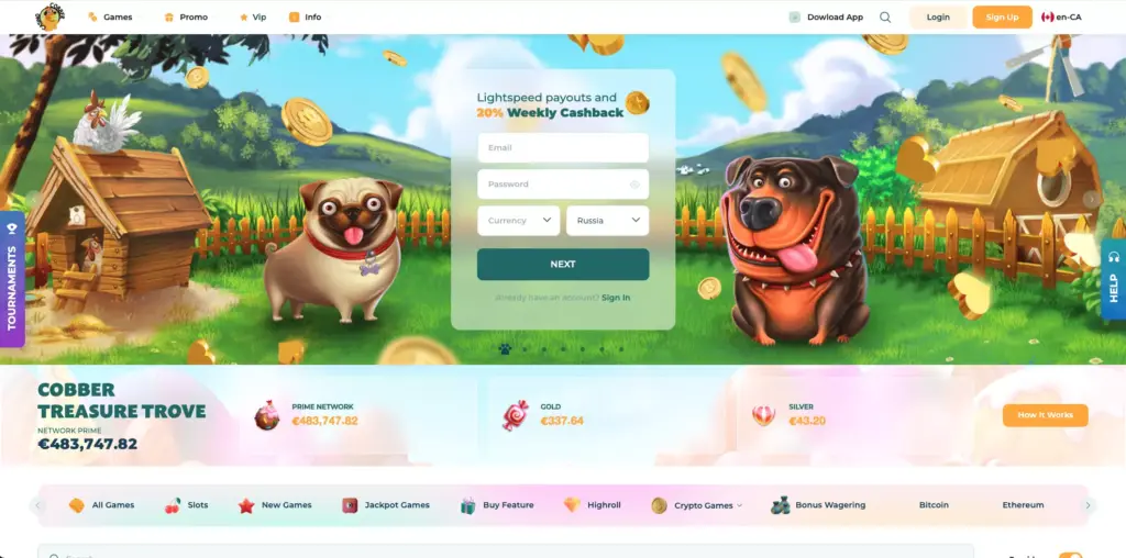 Cobber Casino Review for Canada