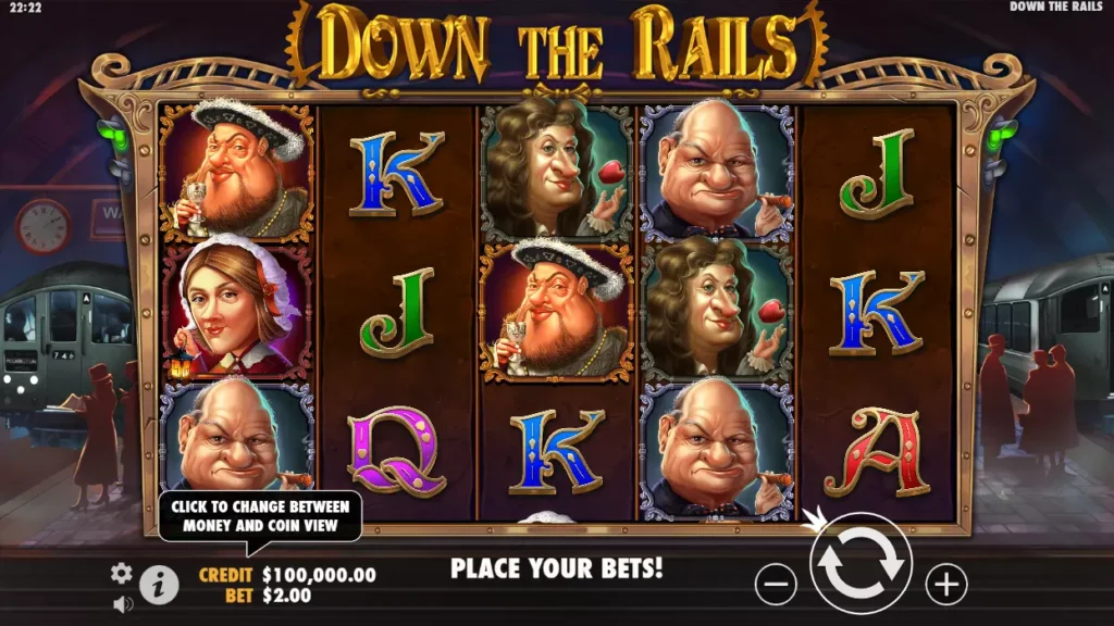 Down the Rails Game