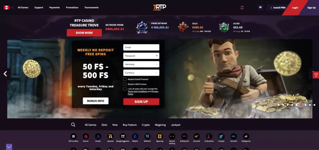 RTP Casino Review Canada