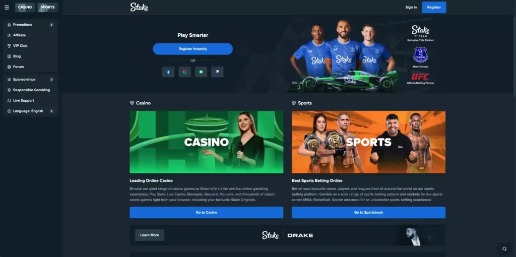 Stake Casino Review for Canada