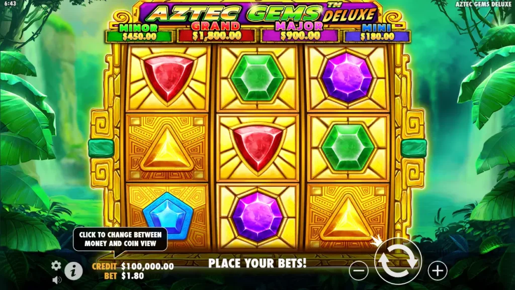 Aztec Gems Deluxe Gameplay