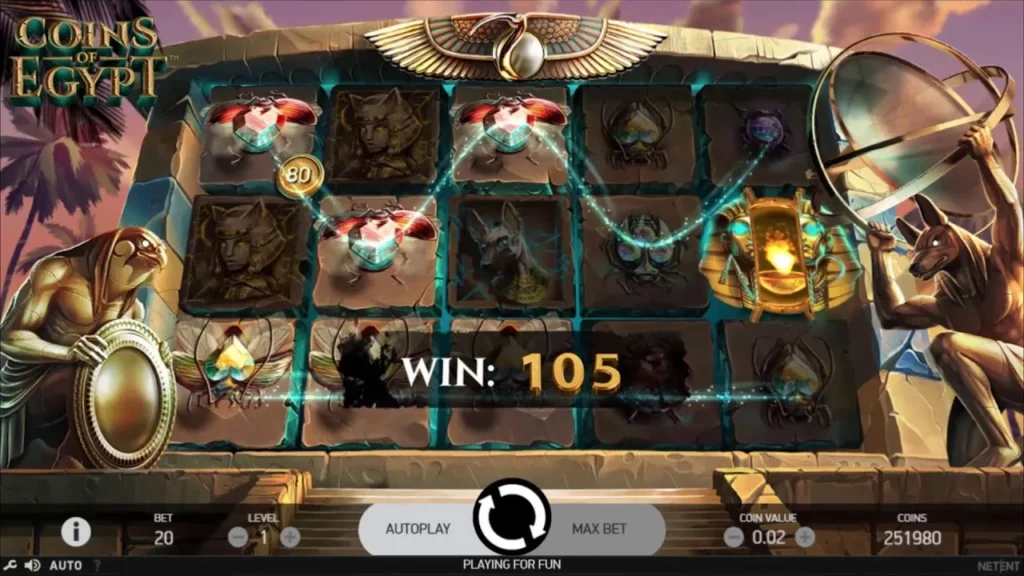 Coins of Egypt Slot Review