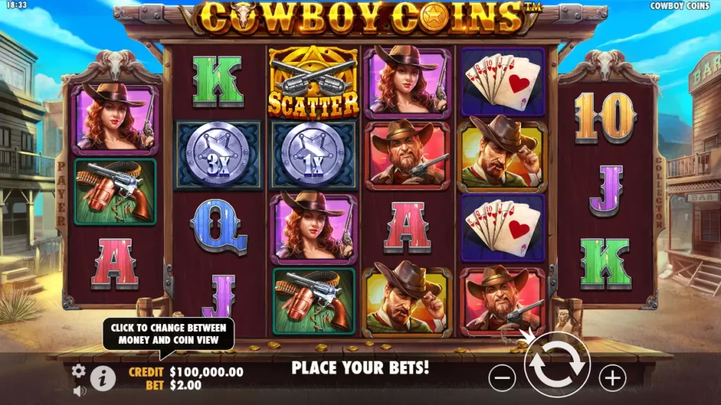 Cowboy Coins Gameplay