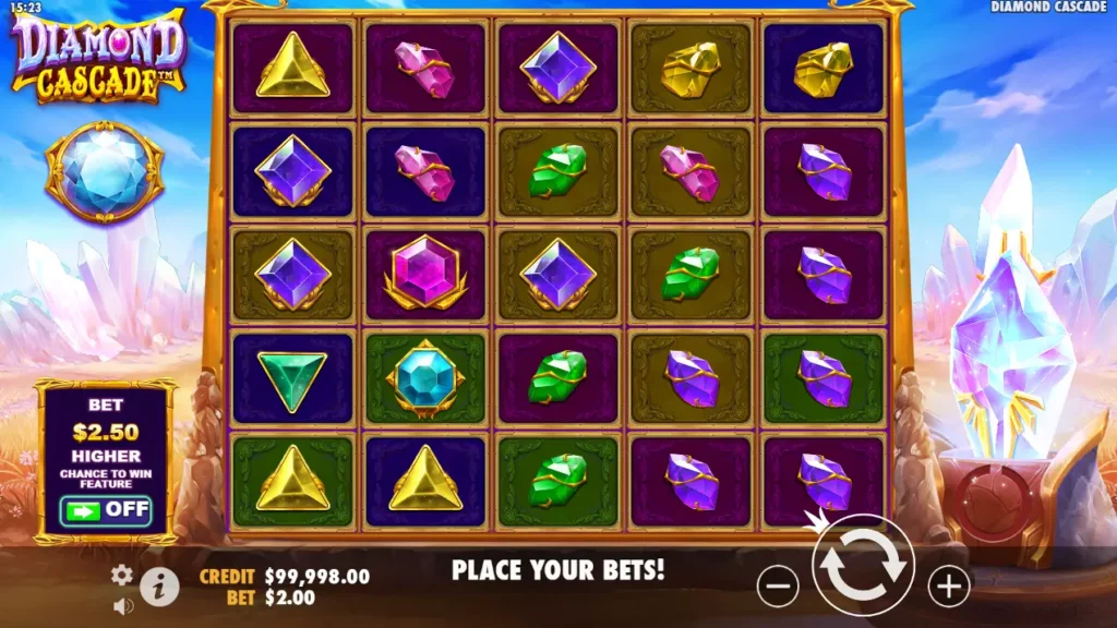 Diamond Cascade Slot Review