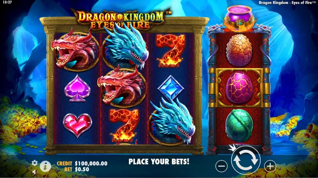 Dragon Kingdom Eyes of Fire Slot Review