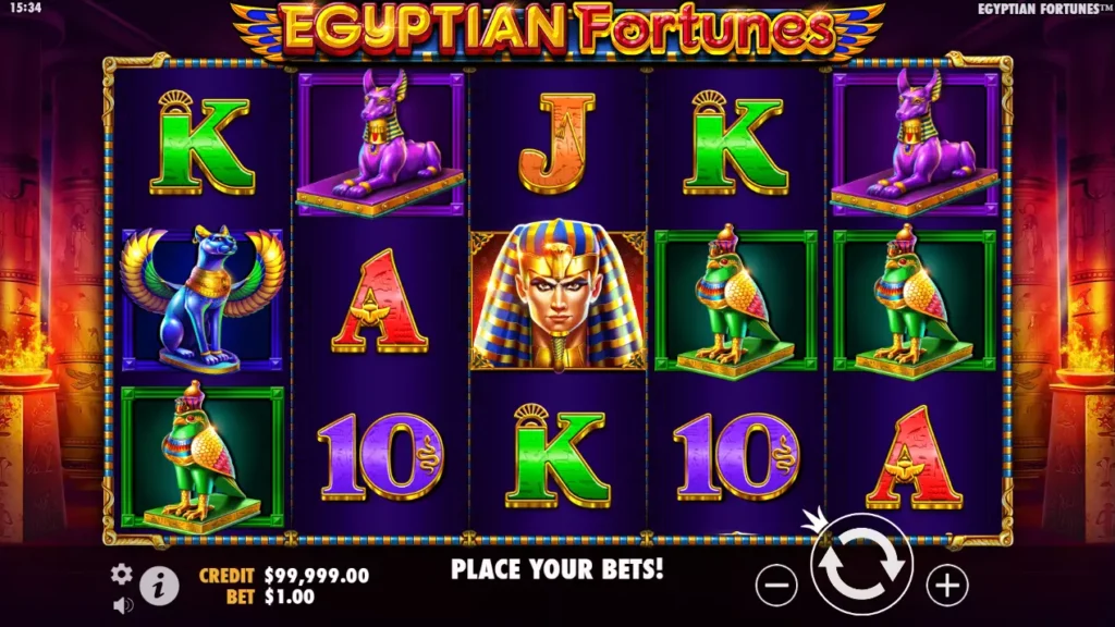 Egyptian Fortunes Slot Review