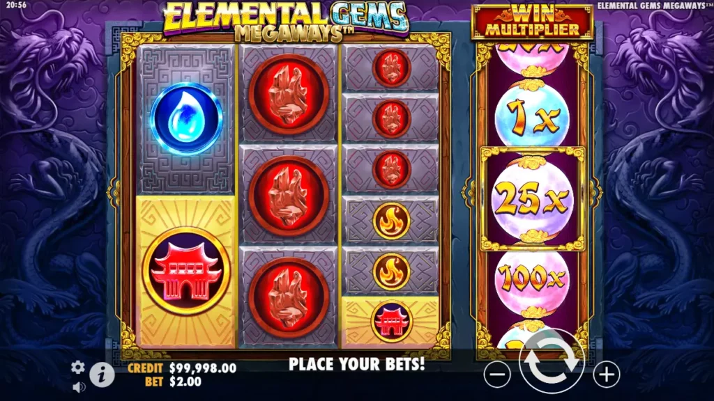 Elemental Gems Megaways Slot Review