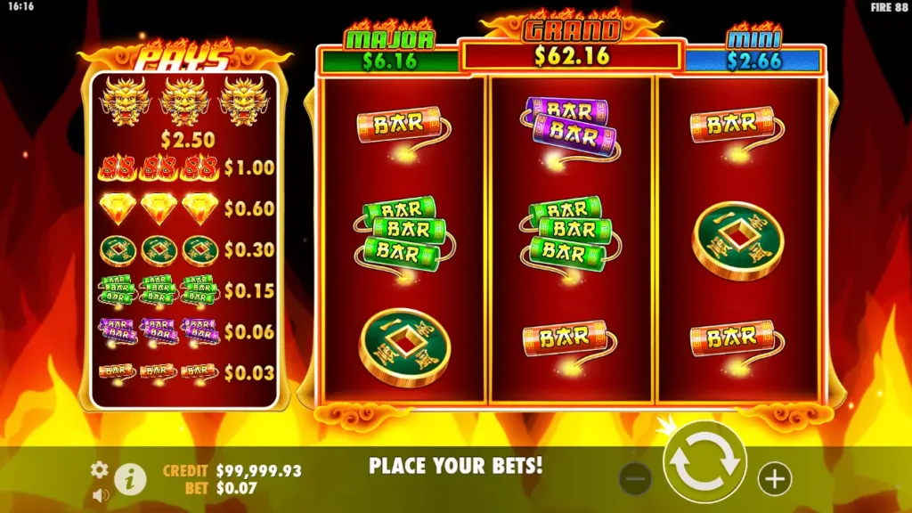 Fire 88 Slot Review