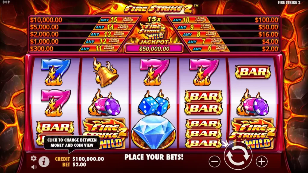 Gameplay in Slot