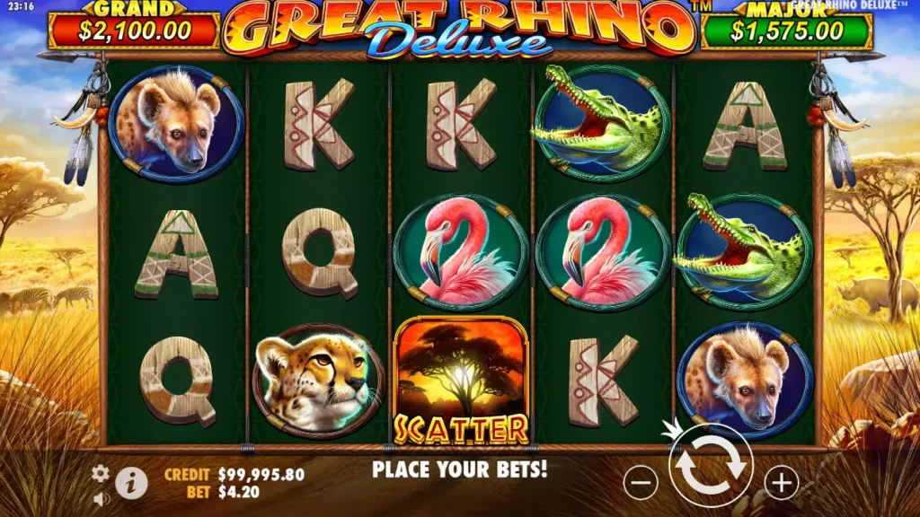 Great Rhino Deluxe Slot Review