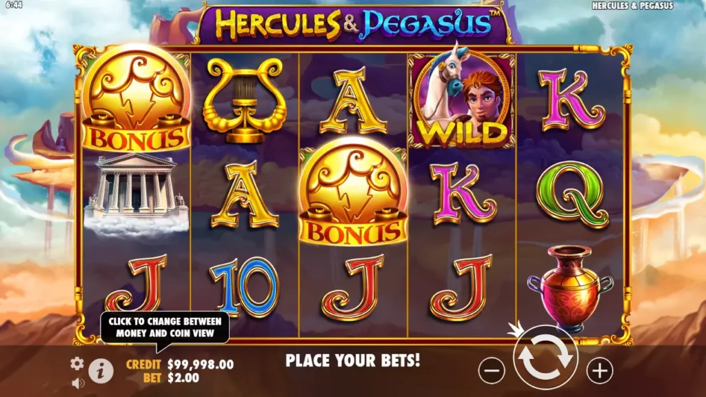 Hercules and Pegasus Game Slot Review