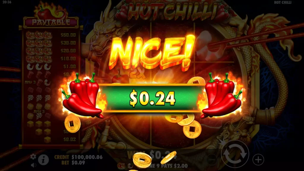 Hot Chilli Win Money