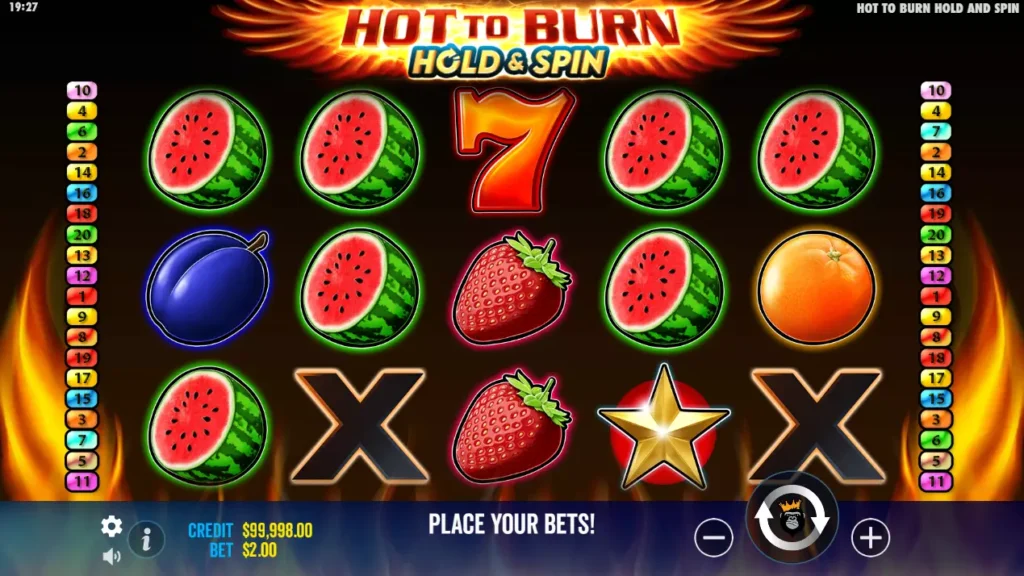 Hot to Burn Hold & Spin Slot Review