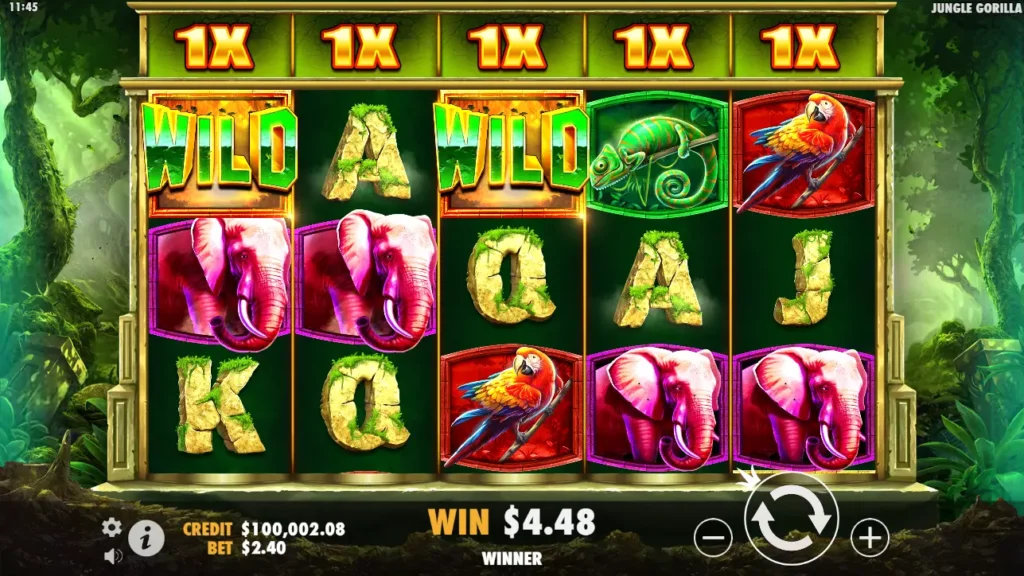 Jungle Gorilla Slot Review