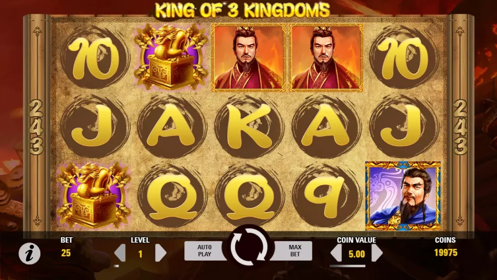 King of 3 Kingdoms Slot Review