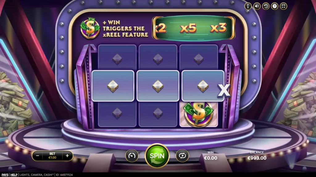 Lights, Camera, Cash! Slot Review