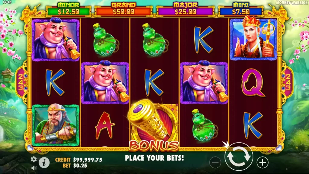 Monkey Warrior Slot Review