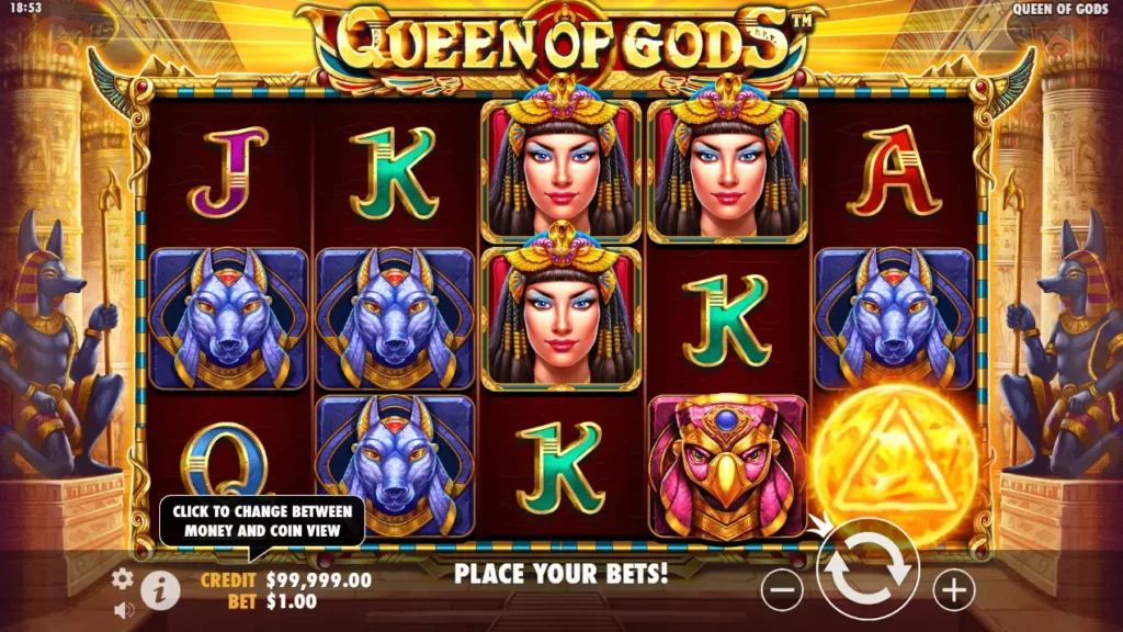 Queen of Gods Slot Review