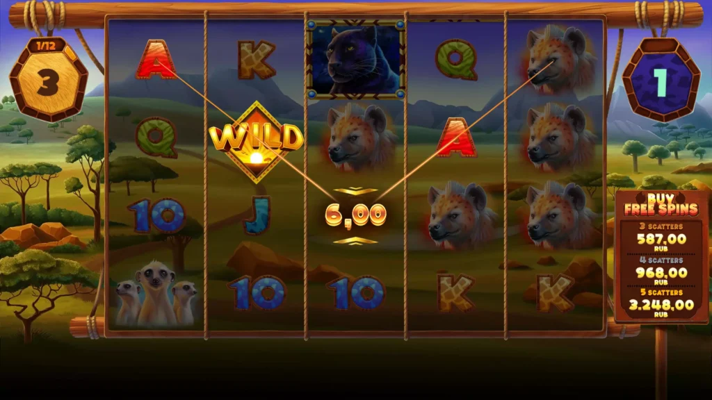 Serengeti Kings Slot Review