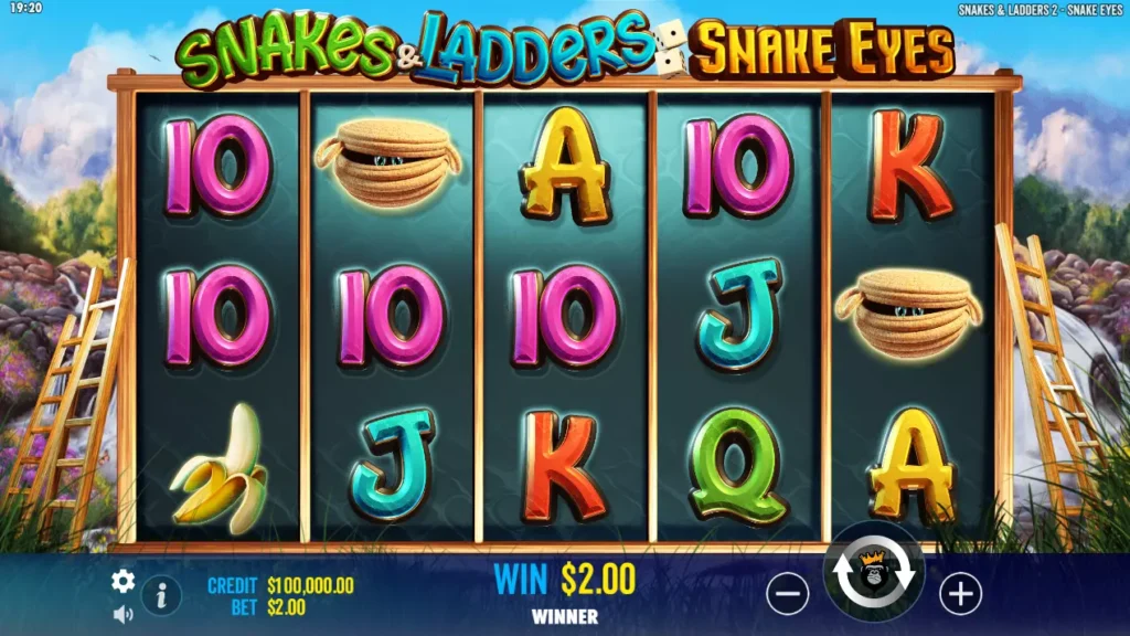 Snakes & Ladders Snake Eyes Slot Review