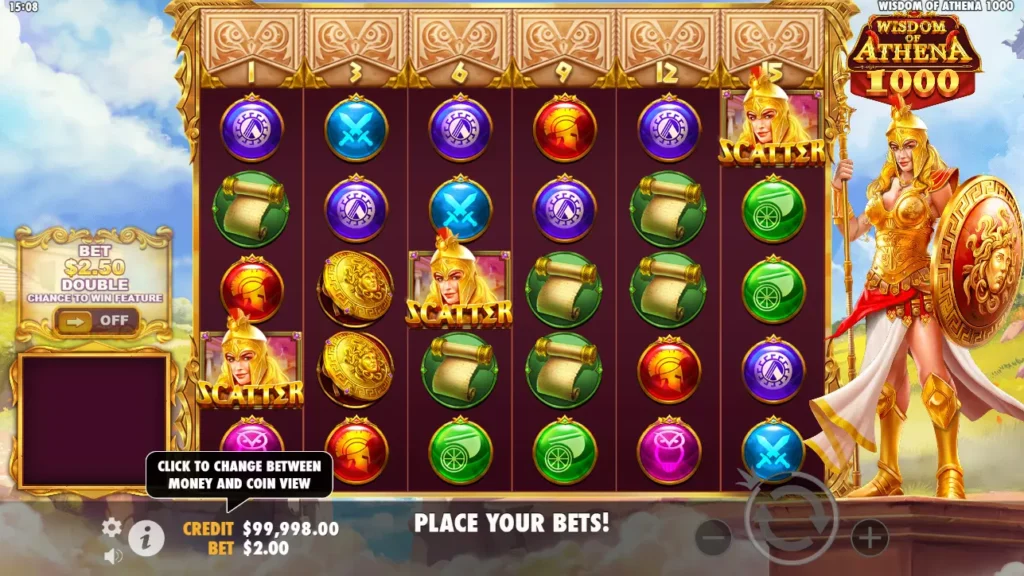 The Champions Wisdom of Athena 1000 Slot Review