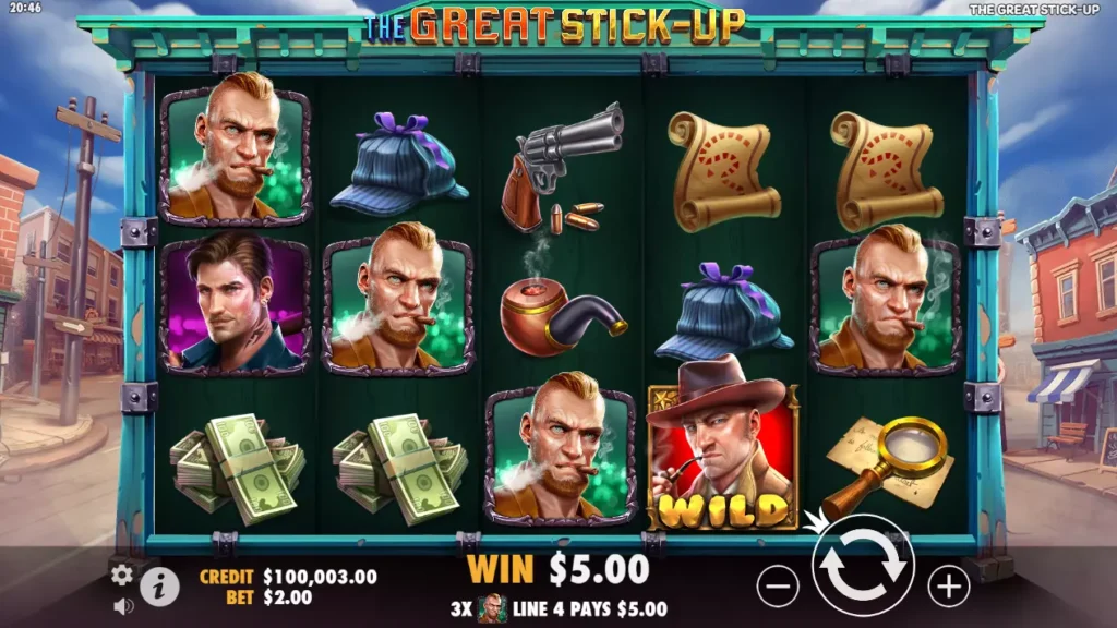 The Great Stick-Up Slot Review