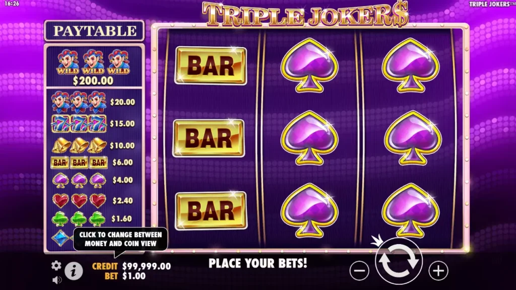 Triple Jokers Slot Review