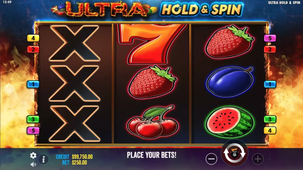 Ultra Hold and Spin Slot Demo